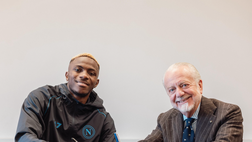 Napoli, ufficiale il rinnovo di Osimhen. Lo annuncia De Laurentiis sui social: “Fatto”