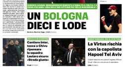 Il Bologna vince a Vigo con Berna: le prime pagine dei giornali