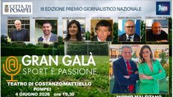 A Pompei va in scena il Gran Gala Sport è Passione: tutti i dettagli