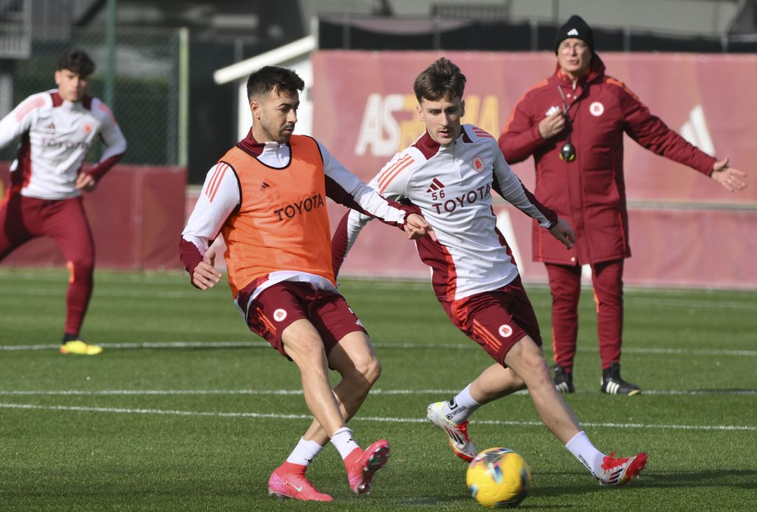 Trigoria, la squadra a lavoro a due giorni dal Bologna – FOTO GALLERY - immagine 10