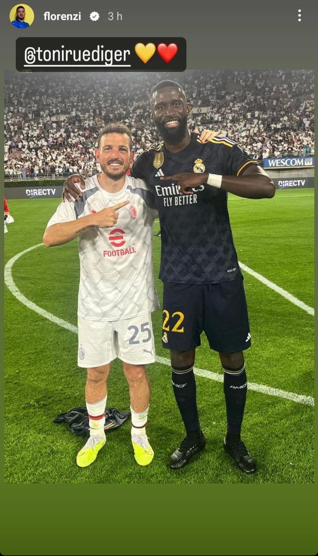 Instagram Florenzi Florenzi-Rudiger: lo scatto social in amichevole per ricordare la Roma- immagine 2