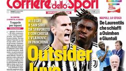 IL NAPOLI SUI MEDIA – Le prime pagine dei giornali di oggi 20 ottobre 2023