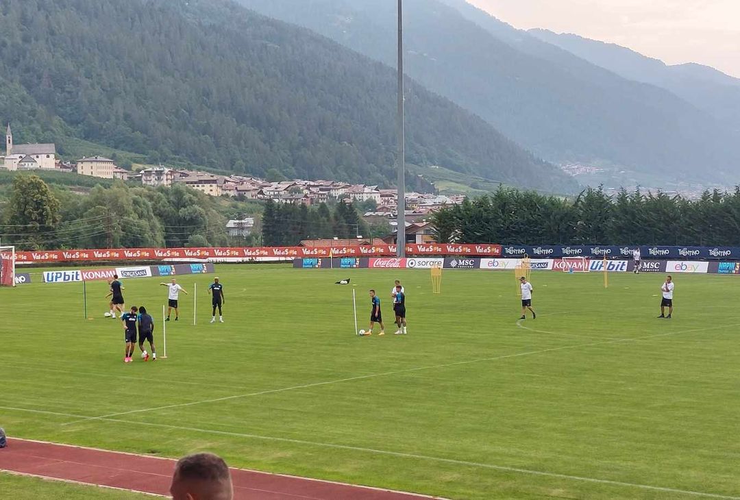 GALLERY Primo allenamento per i nazionali: si parte dal lavoro con il pallone - immagine 2