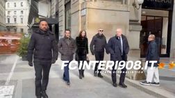 VIDEO FCIN1908 / Inter-Arsenal, Marotta e i dirigenti di Oaktree al pranzo UEFA