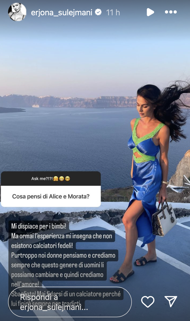 Morata-Campello, Erjona Sulejmani: “Mai fidarsi di un calciatore perché…”- immagine 2