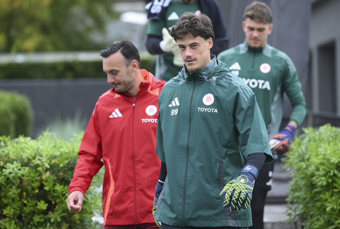 Trigoria, la rifinitura alla vigilia dell’Inter – FOTO GALLERY - immagine 3