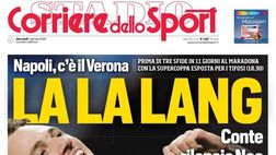 Prime pagine giornali sportivi oggi: il Napoli sui media