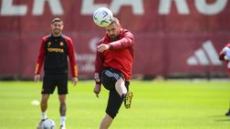 Trigoria, l’allenamento in vista del Bologna: manca Lukaku – FOTOGALLERY
