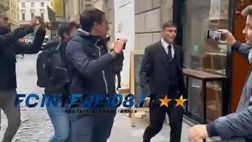 VIDEO FCIN1908 / Inter-Stella Rossa, Zanetti arriva al pranzo UEFA. No comment su ultras