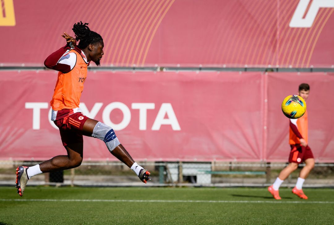 Roma, secondo allenamento dell’anno: Dovbyk torna in gruppo – FOTO GALLERY - immagine 48