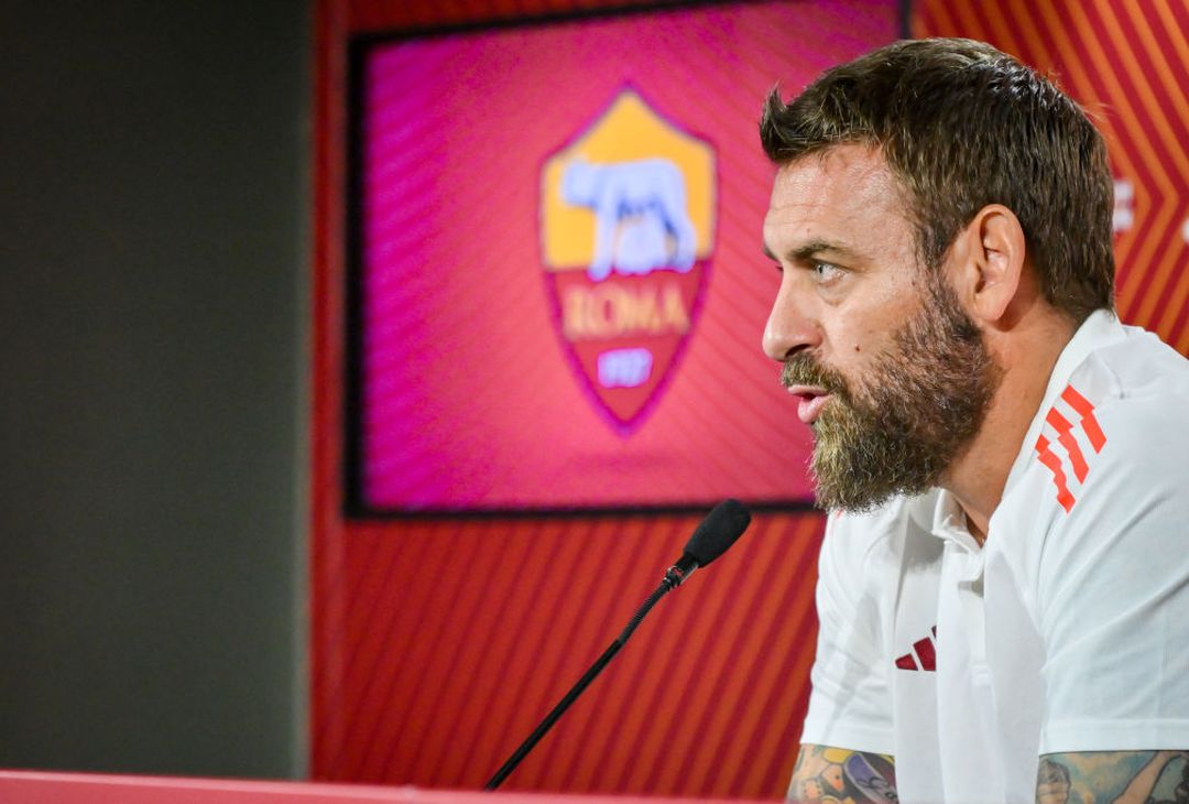 De Rossi in conferenza stampa alla vigilia del Genoa – FOTO GALLERY - immagine 7