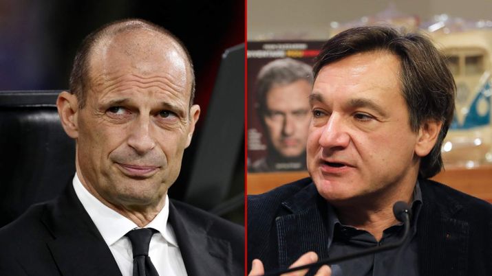 Caressa sul futuro di Allegri | AC Milan News e ultime notizie (Credits Getty Images) Massimiliano Allegri e Fabio Caressa