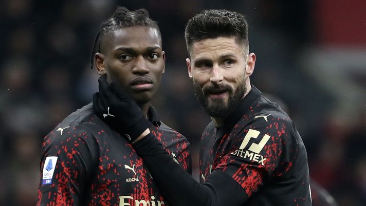 Leao Giroud AC Milan Milan-Atalanta 2-0 Serie A 2022-2023