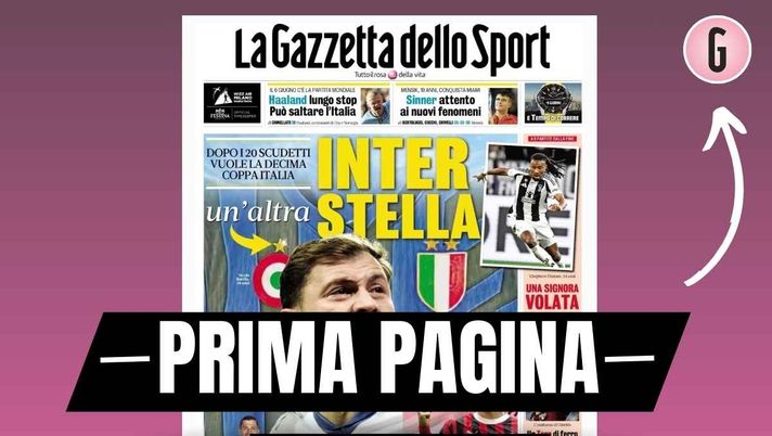 La Gazzetta dello Sport, la prima pagina di oggi, martedì 1° aprile 2025 Prima pagina Gazzetta dello Sport: 'Derby salva Milan'