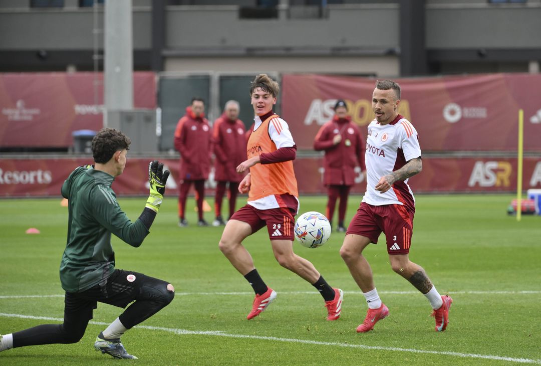 Trigoria, continua la preparazione in vista del Lecce – FOTO GALLERY - immagine 14