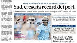 Il Napoli sui media: le prime pagine dei quotidiani di oggi