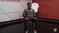 Agoume: “Tornare al Siviglia era la mia prima scelta, sono carico. Ai tifosi dico…”