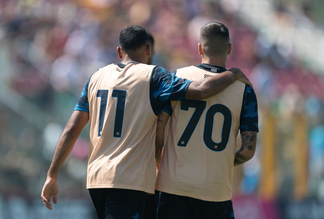 GALLERY Allenemento congiunto Napoli-Casertana: gli scatti più belli- immagine 1