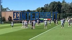 VIDEO FCIN1908 / Inter, vigilia di Champions: Dumfries si scusa dopo un contrasto con Sanchez