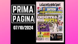 Prima pagina Gazzetta dello Sport: “Milan, indietro tutta”