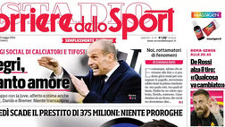 PRIMA PAGINA CORRIERE DELLO SPORT OGGI: “Il Napoli aspetta Gasperini”