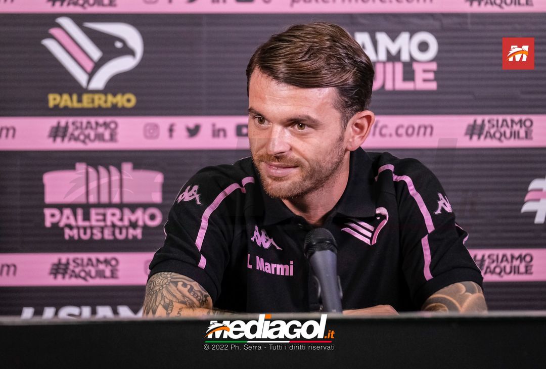 FOTO RITIRO PALERMO, Matteo Brunori in conferenza stampa (Gallery) - immagine 10