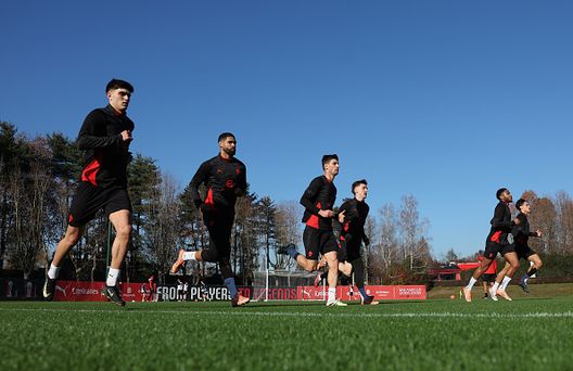 I giocatori rossoneri oggi a Milanello (Photo by Claudio Villa/AC Milan via Getty Images) La ripresa degli allenamenti oggi a Milanello: tutte le foto