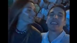 VIDEO / Zaniolo torna all’Olimpico con Sara per il concerto di Ultimo