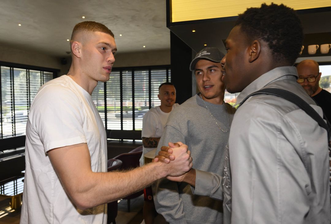 Gourna-Douath, Nelsson e Salah-Eddine: i primi scatti in giallorosso – FOTO GALLERY - immagine 14