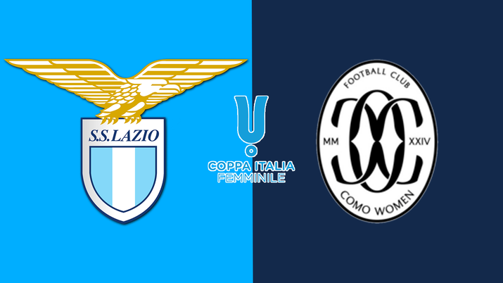 LIVE Women Coppa Italia, Lazio-Como