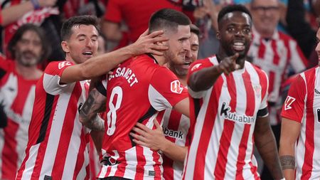 Esultanza Athletic Bilbao