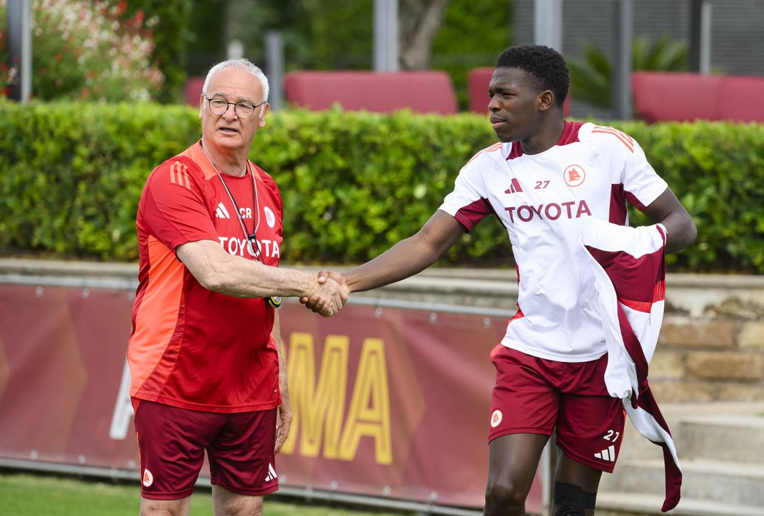 Trigoria, l’allenamento a tre giorni dalla gara con il Torino – FOTO GALLERY - immagine 2