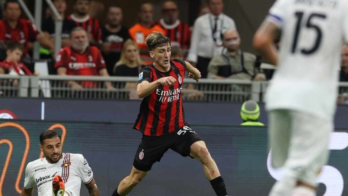 Alexis Saelemaekers AC Milan Milan-Cremonese 1-2 Serie A 2025-2026