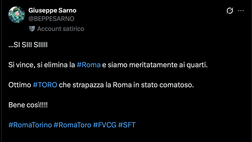 Roma-Torino 2-3, le reazioni social: “Non rimanga un fuoco di paglia…”