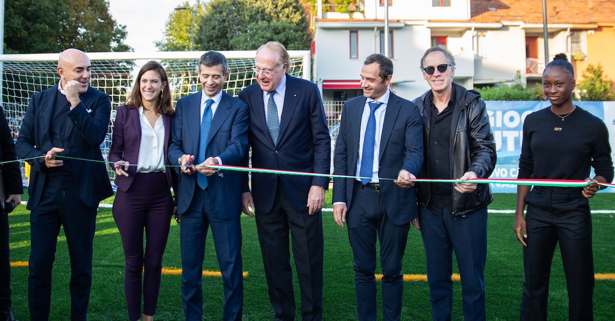 “In gioco per il Futuro”, un campo da calcio per la periferia di Milano