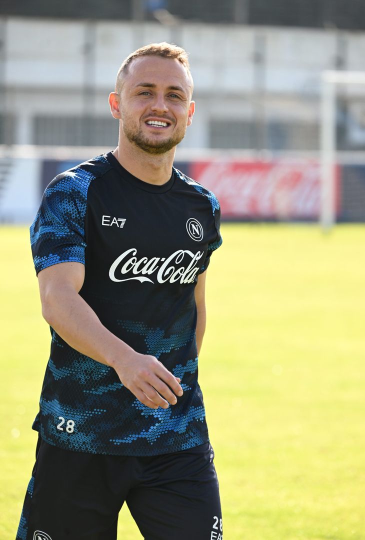 Il Napoli si allena in vista del match di campionato contro il Torino