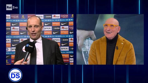 Siparietto, Graziani: “Ci vuole anche culo per vincere queste partite”, Allegri: “Un mio amico…” Siparietto, Graziani: “Ci vuole anche culo per vincere queste partite”, Allegri: “Un mio amico…” - immagine 1