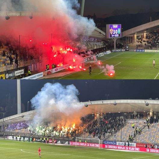 Derby eterno sloveno, sai che c’è? Ecco un pò di fuochi in campo…- immagine 2