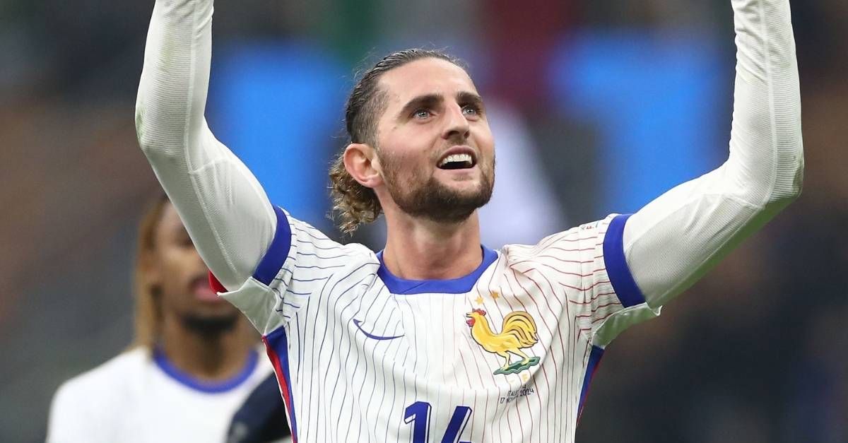 deschamps conferma rabiot ha svolto le visite per il milan