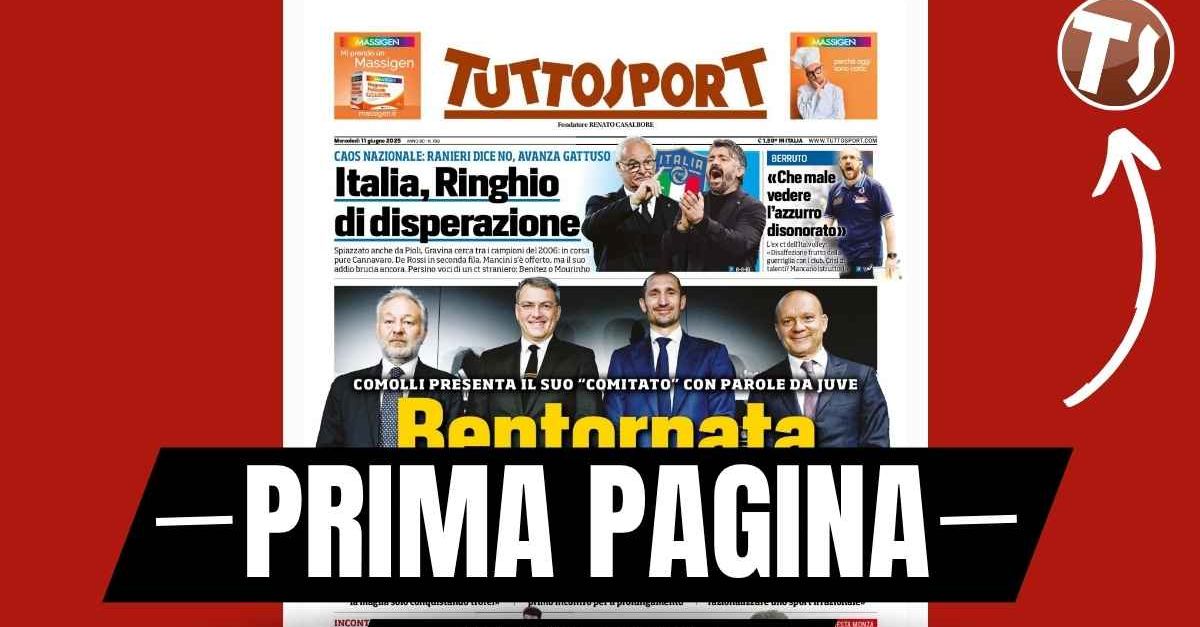 prima pagina tuttosport serie a all8217estero milan como in australia