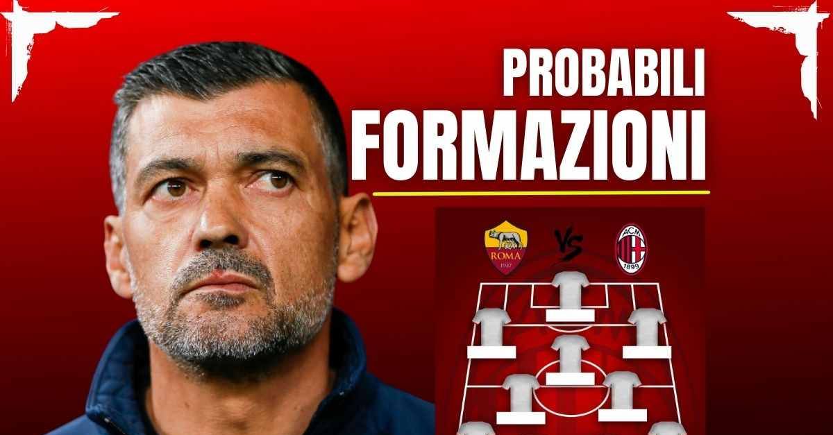Roma Milan, probabili formazioni: Theo Hernandez in dubbio. Gimenez … Roma Milan, probabili formazioni: Theo Hernandez in dubbio. Gimenez …