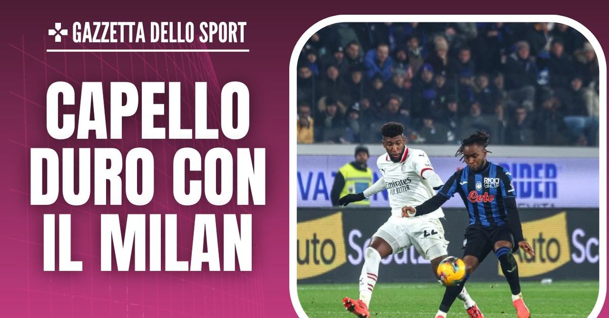 Milan, Capello: “Partita sbagliata. Non si può giocare così”. Poi critica Emerson Royal