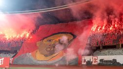 Derby di Cluj, “Vi mangiamo”: spunta la coreografia con Hannibal Lecter…