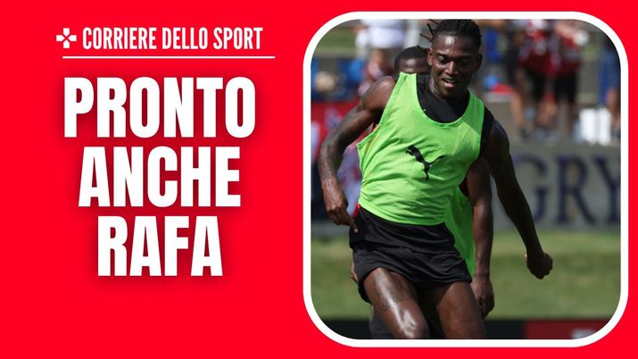 Rafael Leao AC Milan allenamento Milanello