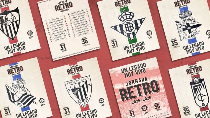 La Liga lancia l’iniziativa Retro Matchday: le squadre giocheranno con maglie del passato - immagine 1