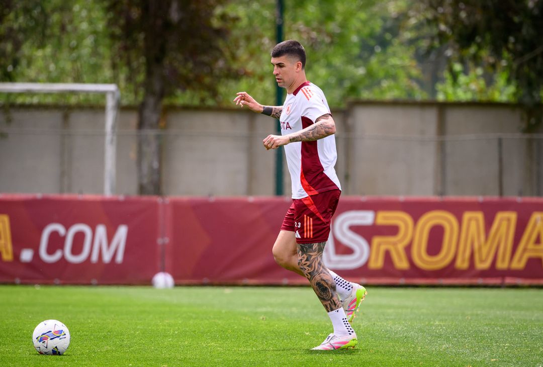 Trigoria, l’allenamento a tre giorni da Inter-Roma – FOTO GALLERY - immagine 38