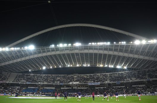 General view inside the stadium prior to the UEFA Nations League 2024/25 League B Group B2 match between Greece and England at Athens Olympic Stadium on November 14, 2024 in Athens, Greece. (Photo by Justin Setterfield/Getty Images) Ceferin: “Il calcio non è un prodotto da vendere. È molto più che denaro e mercato”- immagine 3