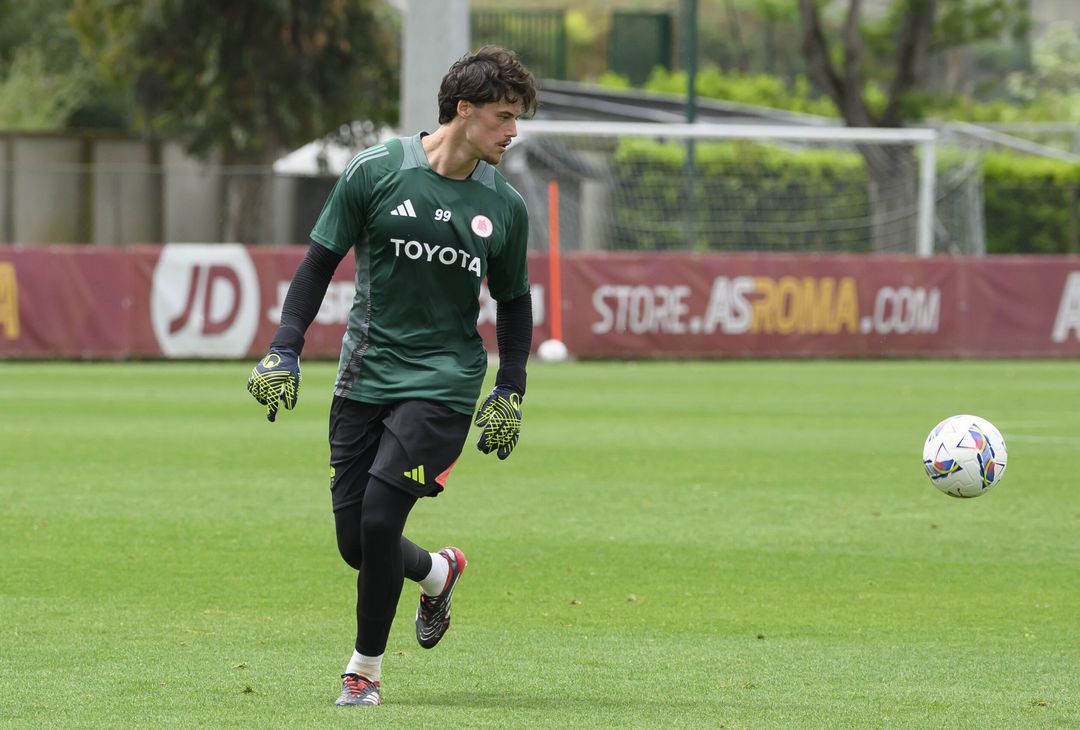 Trigoria, l’allenamento a tre giorni dalla gara con il Torino – FOTO GALLERY - immagine 24
