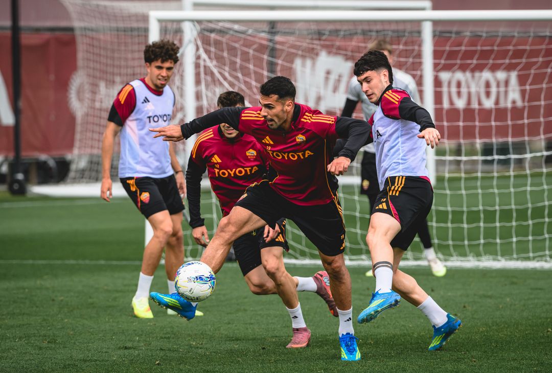 Trigoria, la ripresa degli allenamenti in vista dell’Atalanta – FOTO GALLERY - immagine 16