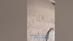 VIDEO / Zanetti, anche in vacanza è “Forza Inter”